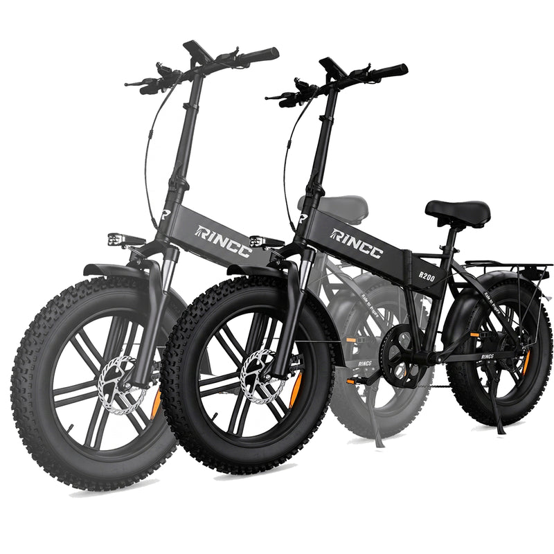 Bicicleta eléctrica plegable Rincc R200