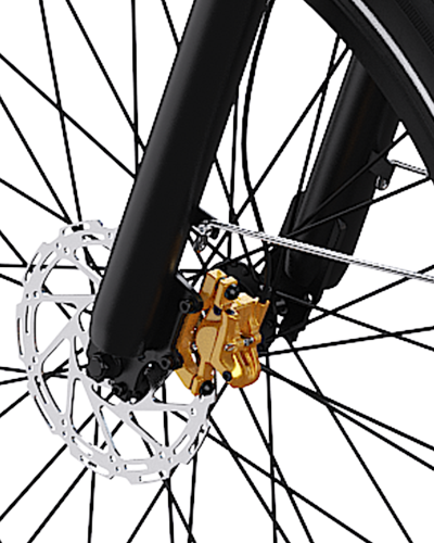 Gold Hydraulic Disc Brakes